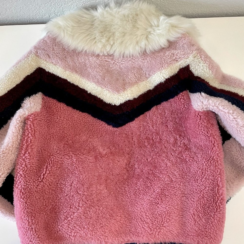 Coach Shearling Bomber Jacket - image 4